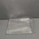 ReliThick 100 Pack Adjustable Clear Book Covers Fits Books with 9.25 x 15 Inches, Plastic Waterproof Sleeve for Textbooks Paperbacks, with Self Adhesive Closure, Against Dust, Wear Book Protector