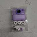 Kids Instant Digital Cameras for Boys and Girls, 1080P HD Dual-Lens Selfie Digital Camera with Print Paper & 32G Card, Christmas Birthday Gifts Toys for Toddler and Teenagers Age 3-16 Years Old (Purple)