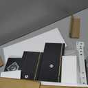 End Table Set of 2 with Charging Station, Diamond Dcor Nightstands Set of 2, Bedside Table Set of 2 with Solid Wood Legs, Black