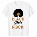 Black Girl Rock Gift Black History Month T-Shirt, S
