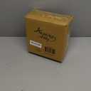 Amazing Abby Acrylic Luncheon Napkin Holder (6.5"x6.5"), Clear Plastic Napkin Dispenser with Weighted Arm and Non-Slip Pads, Great for Kitchen Counter, Dining Table, Bathroom Vanity, and More