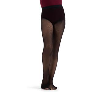 Capezio Big Girls' Studio Basics Fishnet Seamless Tight