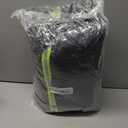 FGGHFT 2 pcs Outdoor Faucet Covers for Winter, 15x28 inches,Black Insulated WithThick Cotton Waterproof Oxford Fabric and Reflective Strip for Freeze Protection Outdoor Faucets Hose Bibs (2)