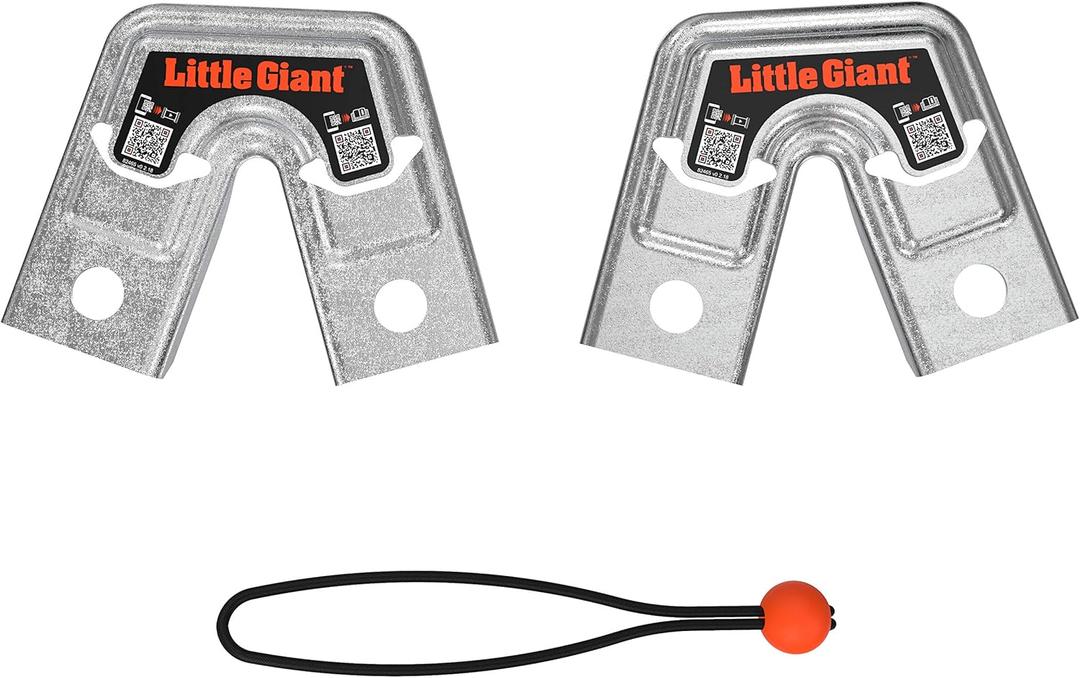 Little Giant Ladders, Trestle Brackets, Ladder Accessory, Aluminum, Fits Most Multi-Position Models