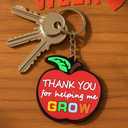 36 PCS Back to School Teacher Gifts Teacher Keychain Bulk Back to School Teachers Appreciation Gifts in Bulk Thank You Key Chain Meet the Teachers Gift for Students