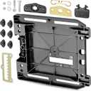 Seat Slider Base Assembly Latch Lever Kit Base Grommet for Polaris RZR General 900 1000 RS1 Turbo 2014-2025 5450170 2685704 2634889