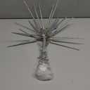 15 Inch Christmas Tree Star Topper with 150 LED Timer Lights & Remote, 19-Point USB Powered Lighted Silver Starburst Star Tree Topper for Indoor Holiday Party Xmas Tree Decor