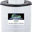 HANXER System 3 S7M120 Inner and Outer Set Pool Filters- Replacement for SR300, 25021-0200S and 25022-0201S Pool Filter Cartridge, 300 Sq.Ft.