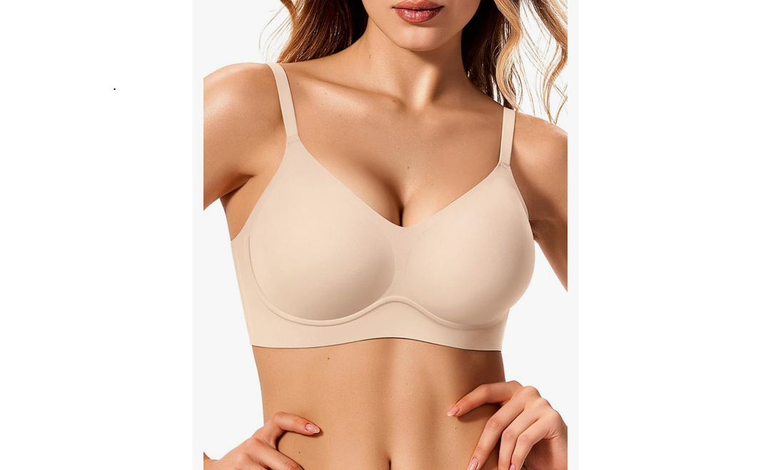 Jelly Bras for Women No Underwire Wireless Tshirt Bra Push Up Seamless Bralettes w Support