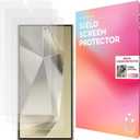 SIELO [3PACK Matte Screen Protector for Samsung Galaxy S24 Ultra [Anti Glare, Anti-Scratch, Anti-Fingerprint, Smooth as Silk, Paperfeel, Eye Protection]