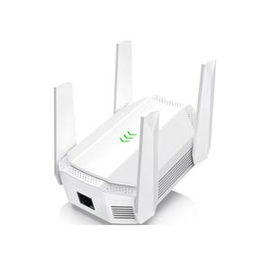 Fastest AX3000 WiFi 6 Extender, Dual Band WiFi Extender Signal Booster, Internet Booster with Gigabit Ethernet Port, Covers Up to 12,000sq.ft and 99 Devices, Faster Speed and Easy Setup, White