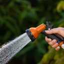 Garden Hose Nozzle Sprayer: 2 Pack 10 Watering Patterns Spray Nozzles Heavy Duty Hose Head Hose Attachment