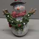 Snowman Christmas Statue 9 inches