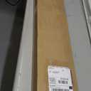 DEZ FURNISHINGS Cordless 2" Signature Faux Wood Blind, 47" W x 60" H, Embossed White