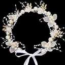 Papoopy Flower Girl Headpiece Hair Accessories for Wedding, First Communion
