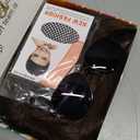 Short Brown Men Wig with Msutache and Sunglasses for 70s 80s Costume Cosplay Halloween Party