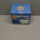 Cordless Electric Lunch Box,24000mAh Battery Powered Self Heating Lunch Box,1.2L Portable Food Warmer With Removable Divider,Insulated Bag & Utensils,For Office & Outdoor Use (Blue)