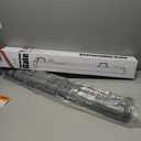 140 Inch Outdoor Retractable Gate for Dogs Extra Wide Baby Gate Retractable Dog Gates for Doorway Extra Wide Dog Gate for Large Openings Extra Wide Pet Gate for Stair Retractable Baby Gates for Stairs (Gray)