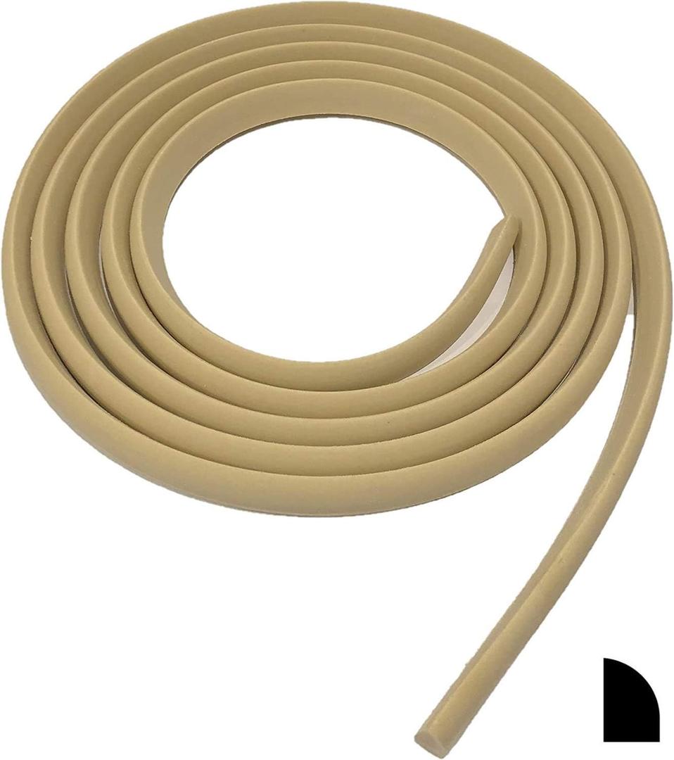 FlexTrim #WM126: 1/2" x 3/4" Flexible Base Shoe molding - 8' feet Long