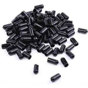 100 Pcs Pourers Dust Covers Olive Oil Liquor Bottle Pour Spout Cover Rubber Caps (Not Include the Spout)