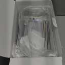 HIHEGD 2 Tier Bathroom Storage With Dividers, Clear Under Sink Pull Out Organizer for Kitchen Pantry, Medicine Cabinet