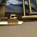 Towel Holder, Silver Rose Gold Bath Gold Bathroom Bathroom Hardware Pendant Rack Gold-Plated Folding(B), 23.5in