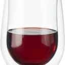 ZWILLING J.A. Henckels Double-Wall Red Wine Glass Set, 12 fl. oz