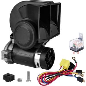 FARBIN 12V Horn Loud Air Horn Kit with Relay Train Horn for Truck Car Motoroycle Golf Cart Boat CRV Jeeps