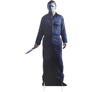 MCJC Horror Cardboard Cutout,Life Size Cardboard Standing,Halloween Indoor Outdoor Decorations (Blue)