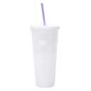 25Fl Mermaid Tumbler Soft Touch Finish White