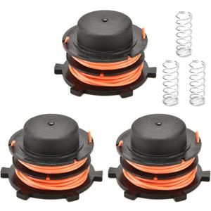 ERGIT Prewound Replacement Spool with Spring for Stihl AutoCut 25-2 Trimmer Head FS55 FS55R FS56 FS56RC FS70 FS70R FS80 FS90 FS90R FS100 FS120 Weed Eater String