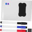 Magnetic Mini Whiteboard for Fridge  Small Dry Erase Board Planning Features  for Home and Office Organization
