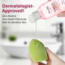 Norate Electric Makeup Brush Cleaner Machine & Deep Cleaning Solution Set, Automatic Spinning Washer with 1.98 Fl.Oz Cruelty-Free Shampoo, Quickly Removes Residue, Ideal Gifts for Women, Makeup Lover