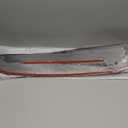 Rear Decklid Trim Panel Compatible with 2024 2025 Mustang GT EcoBoost Dark Horse, Mustang External Accessories Trunk Center Boot Cover Panel Trim for Mustang 2024+, Carbon Fiber Texture