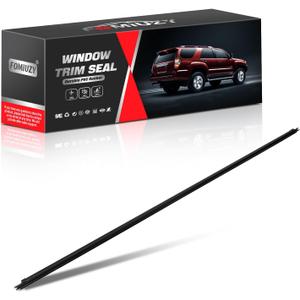 Rear Tailgate Liftgate Trunk Hatch Car Outer Door Window Moulding Sweep Felt Trim Seal Weather Stripping Compatible with Toyota 4Runner 2003-2009 Replace 68290-35031