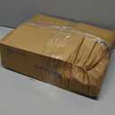 Bedsure Weatherproof Outdoor Cat House-Extra Wide Insulated Feral Cat Shelter with Raised Base in Winter, Waterproof Outside Pet Hideout for Stray Kitty, 22.5x12.5x13.25inches, Grey