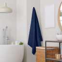 Utopia Towels Premium Jumbo Bath Sheet 1 Pack, 100% Cotton, Highly Absorbent and Quick Dry Extra Large Bath Towel, Super Soft Towel, 35 by 70 Inches, Navy