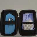 4 in 1 Protective Case for Flipper Zero Device and Wi-Fi Dev Board V1 ESP32-S2, Cover Set Accessories for Flipper Zero WiFi Dev Board - Blue and Clear Set