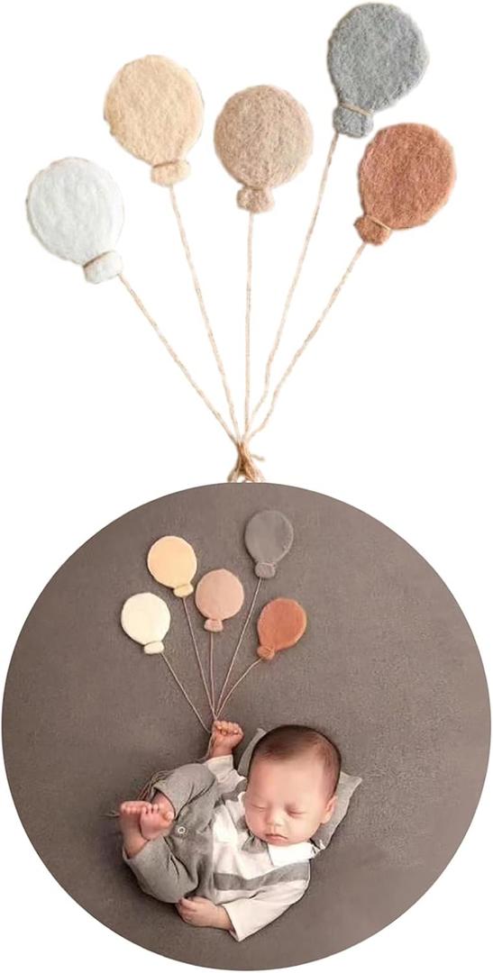 Infant Baby Boy Girl Photo Shoots Posing Moon Star Backdrops Newborn Photography Background Props Accessories