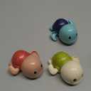 SEPHIX Bath Toys for Toddlers 1-3, Cute Swimming Turtle Bath Toys for 1 2 Year Old Boy Girl Gifts, Water Pool Toys for Baby Toddler Toys Age 1-4, Wind-up Infant Bathtub Toys, 3 Pack