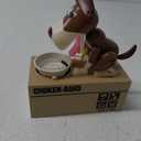 Puppy Piggy Bank, My Dog Piggy Bank, Cute Robotic Coin Munching Toy Money Box, Saving Money Coin Bank Gift (Coffee)