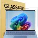 i-Tensodo Tempered Glass Screen Protector for 2025-2024 Microsoft Surface Laptop 7 13.8 Inch, 2.5D, HD Clear, 9H Hardness,Anti-Scratch,Surface Pen Compatible
