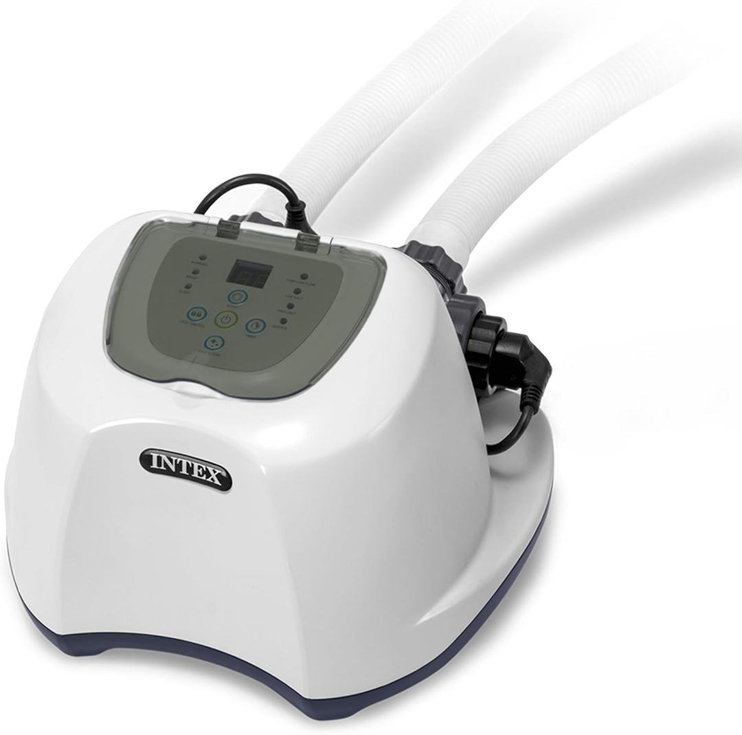 Intex QS500 Krystal Clear Saltwater Chlorine System for Above Ground Pools: Keeps Water Clean and Clear  Reduces Chemical Use  Up to 7000 Gal. Pools