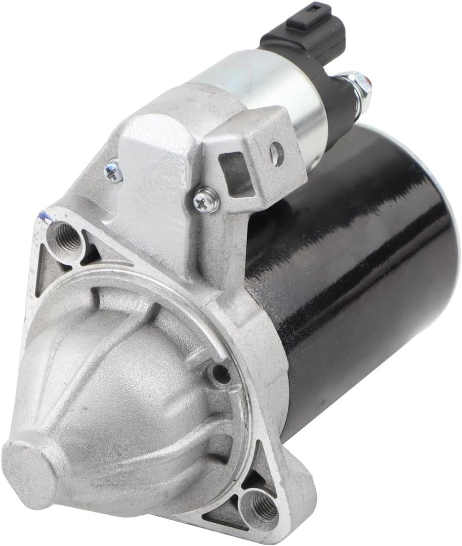 Starter Motor 12V 0.9KW 10 Teeth Clockwise Compatible with 2014-2019 Kia Soul 1.6L, 2016-2017 Rio, Replace 361002B110