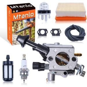 For Stihl BR430 Carburetor Replacement Kit, Fits For BR350, BR350Z, BR450, BR430Z, SR430, SR450 Backpack Blowers, Replaces Zama C1Q-S210B, 4244 120-0603, 4244-120-0606, 4244-120-0611