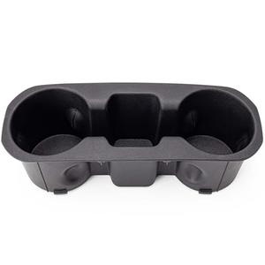 Front Floor Center Console Seat Armrest Cup Holder Insert Liner Fit for Chevy Silverado 1500&2500/3500 HD for GMC Sierra 1500&2500/3500 HD 2019-2023, Console Mat Replace# 84505584