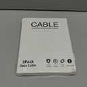 10 Ft iPhone Charger Cord 1Pack Long MFi Certified Lightning Cable 10 Feet Braided USB iPhone Charging Cord with Apple iPhone 14 13 12 11 Pro Max XS XR X 8 7 6 5 Plus iPad