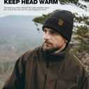 Winter Beanie Hat for Men Women, Warm Unisex Winter Knitted Hats, Stretchy Cuffs and Thick Warm Lining Beanies