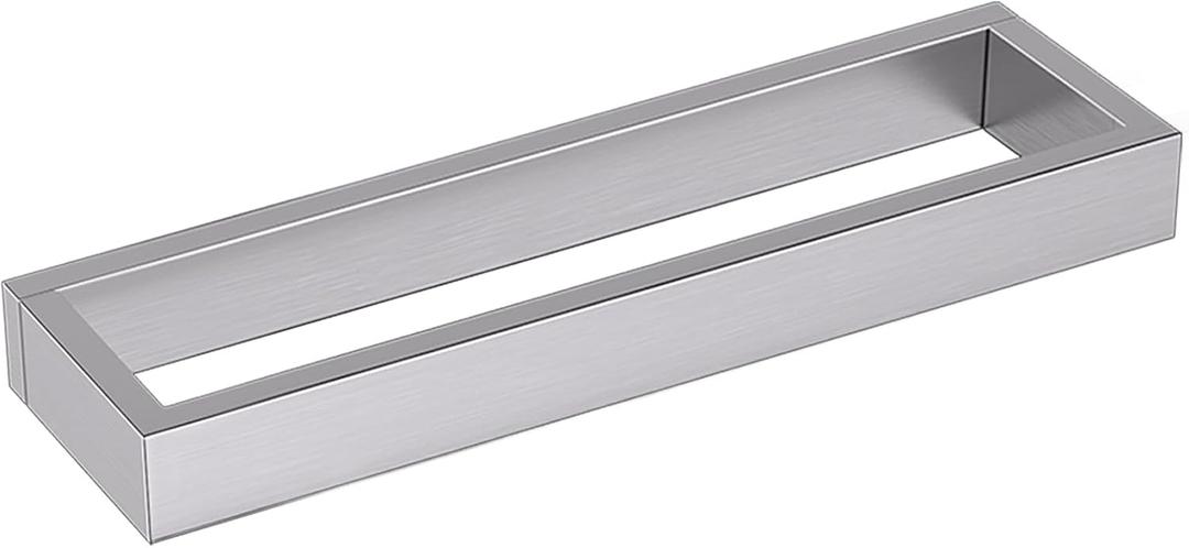 Single Towel Bar Towel Holder Bathroom Hardware Accessories,Stainless Steel Wall-Mounted Towel Rack Towel Rail,12 Inches Brushed Nickel