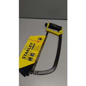Stanley, STHT20139L, Hacksaw, 17-3/4 in L, 24 TPI, Rubber Grip